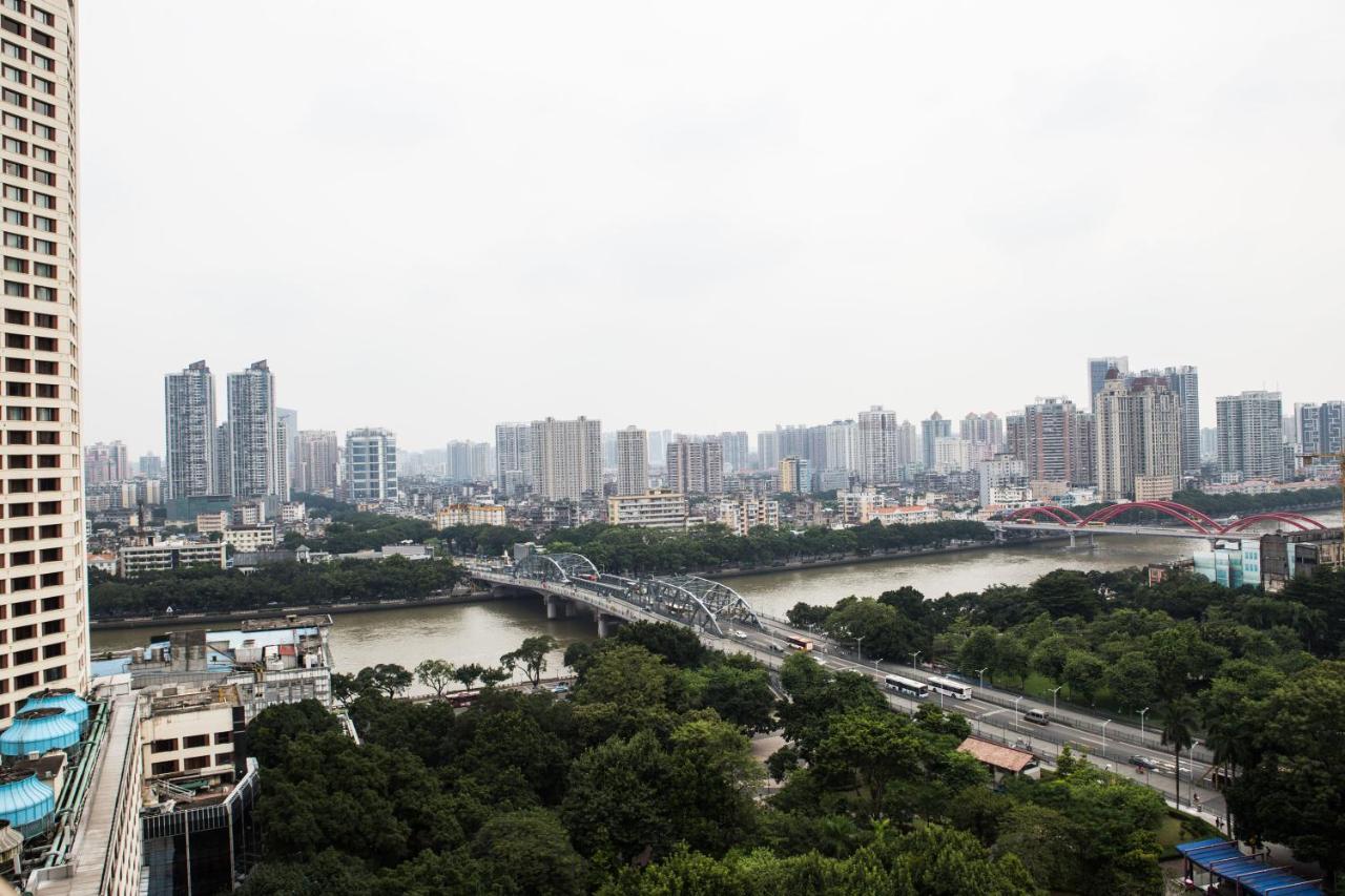 Waifiden Guangzhou Haizhu Square Wanyi Apartment Dış mekan fotoğraf